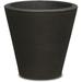 Crescent Garden Resin Pot Planter Plastic in Black | 26 H x 26 W in | Wayfair A113594A