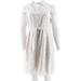 Isaac Mizrahi Eyelet Shirt Dress Removable Belt Women's A289614