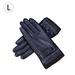 Women's Leather Gloves Autumn And Winter Plus Velvet Thick Warm Cycling Driving Butterfly Korean Version of The Thin touch Screen Winter Warm Driving Gloves Classic Leather Gloves