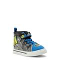 Batman Logo Casual High-Top Sneaker (Toddler Boys)