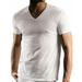 DKNY Men's 100% Cotton V-neck T-shirt Undershirt 3-pack (Large)