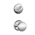 Schlage Andover Interior Knob Set in Gray | 4.31 H x 3.62 W x 2.31 D in | Wayfair F59AND625