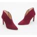 VINCE CAMUTO Sestrind Pointed toe Suede High-Heel Booties RIBBON RED (5.5, RIBBON RED)