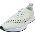 Nike Men's Dualtone Racer Woven Light Bone / White Black Ankle-High Running - 8.5M