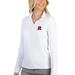 Rutgers Scarlet Knights Antigua Women's Tribute Long Sleeve Polo - White
