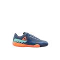 [EW9260F] Kids Youth Peak TF Turf Navy Orange Outdoor Soccer Shoes - 5 - (Youth)