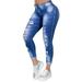 Women Distressed Ripped Denim Trousers Pants Ladies Full Trendy Skinny Hip Hop Hole Mid Rise Jeans Leggings Trousers