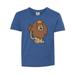 Inktastic Lion Tween Short Sleeve T-Shirt Unisex Retro Heather Royal M