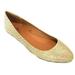 Shoes 18 Womens Ballerina Ballet Flat Shoes Solids 8600 Gold Glitter 8.5