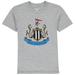 Newcastle United Youth Primary Logo T-Shirt - Heathered Gray