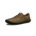 Avamo Men's Lace up Deck Shoes Loafers Suede Boat Shoe Non Slip Casual Loafer Flat Outdoor Sneakers Walking