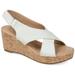 Journey & Crew Womens Tru Comfort Foamâ„¢ Crisscross Wedge Sandal