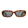 Summark Retro oval hip hop clear casual color lens holiday fashion sunglasses