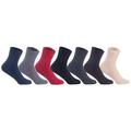Lian LifeStyle Men's 6 Pairs High-Performance, Ultralight and Great Activewear for Fun Sports Wool Crew Socks Size 6-9 FS03 (No Coffee)