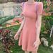 Women Summer Dresses Fashion Simple Solid Color Dress Slim Summer O-Neck Short Sleeve Mini Dress Casual Dress A-Line Dress