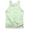 Sesame Street - Puzzle Pattern - Tank Top - Large