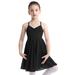 iEFiEL Girls Empire Waist Ballet Dance Dress Modern Lyrical Dance Costumes Dress