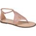 Women's Journee Collection Niobi Ankle Strap Thong Sandal