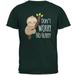 Sloth Don't Worry No Hurry Cute Baby Mens T Shirt Forest Green MD