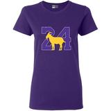 Ladies Kobe Los Angeles 24 GOAT Sports DT T-Shirt Tee