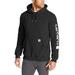 Carhartt Men's Midweight Signature Sleeve Logo Hooded Sweatshirt