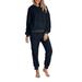 GuliriFei Womens Fuzzy Fleece Outfits Sets Long Sleeve Pullover Hoodie and Pants