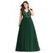 Ever-Pretty Womens Retro Floral Lace Evening Holiday Banquet Party Dresses for Women 73442 Green US 12