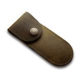 Case xx Soft Brown Leather Belt Sheath for Pocket Knives