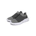 LUXUR Men Slip On Walking Shoes Comfort Athletic Casual Sock Sneakers Lightweight Breathable Mesh Tennis Shoes