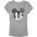 Mad Mickey Mouse Graphic Tee Classic Vintage Disneyland World Adult Women's Juniors Slim Fit Graphic Tee T-Shirt