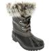 LONDON FOG Womens Cold Weather Waterproof Snow Boots