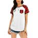 UKAP S-XXL Short Sleeve Plus T Shirt Buffalo Plaid Pocket Blouse Top Ladies Casual Check Printed Raglan Tunic Blouse White L=US 10-12