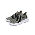 Lacyhop Men Slip On Walking Shoes Comfort Athletic Casual Sock Sneakers Lightweight Breathable Mesh Tennis Shoes