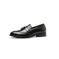 UKAP Mens Smart shoes, Slip On Formal Dress Shoe Available in Black, Yellow, and Red