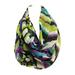 Sheer Chiffon Multicolor Geometric Infinity Double Loop Fashion Scarf Shawl JK404