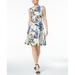 Tommy Hilfiger Floral-Print A-Line Dress