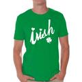 Awkward Styles Men's Irish Shirts with Shamrock St Patricks Day Irish Shirt Men Irish T shirt St Patrick's Day Tshirt Irish Dad Gifts Irish Grandpa Gifts Irish Boyfriend Gifts for Him