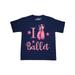 Inktastic I Love Ballet Child Short Sleeve T-Shirt Female