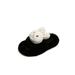 Girl's Cat 3D Bow Cute & Cozy Fluffy Spa Slippers