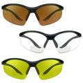 proSPORT 3 Pairs Safety BIFOCAL Glasses Reader Blue Light Blocking HD, Clear and Night Yellow Lens ANSI Z87.1 Reading Magnification +2.50