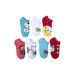 Hello Kitty No Show Socks, 5 + 2 Bonus Pack (Little Girls & Big Girls)