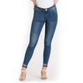 Bluberry Denim Ankle Length Medium Wash Size 18W