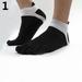 NUZYZ Fashion Men's Breathable Mesh Five Finger Toe Casual Sport Running Socks