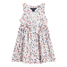Polo Ralph Lauren Girls Floral Viscose Sun Dress, Cream, Size 14