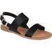 Women's Journee Collection Lavine Flat Sandal