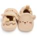 Seyurigaoka Daily Knitted Mouse Shape First Walkers Soft Sole Crib Shoes