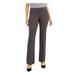 ANNE KLEIN Womens Gray Straight leg Pants Size 16