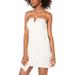 Trixxi Womens Juniors Knot Front Plunge Party Dress