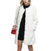 Thick Warm Fur Long Sleeve O-Neck Jacket Winter Fashion Women Faux Fur Furry Coat Outerwear Overcoat Plus Size