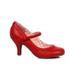 BP320-BETTIE, 3" Retro Mary Jane Heel Shoes